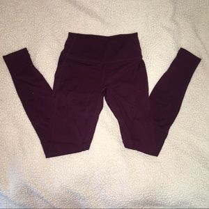 FABLETICS LEGGINGS / MESH CROSS-BACK POCKETS